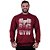 Blusa Moletom Basic Masculina MXD Conceito Sem Touca Big Gym Dumbbell - Imagem 2