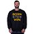 Blusa Moletom Basic Masculina MXD Conceito Sem Touca Born To WIn - Imagem 2