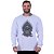 Blusa Moletom Basic Masculina MXD Conceito Sem Touca Cacique Skull - Imagem 1