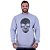 Blusa Moletom Basic Masculina MXD Conceito Sem Touca Caveira Digital - Imagem 1