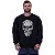Blusa Moletom Basic Masculina MXD Conceito Sem Touca Caveira Estilhaço - Imagem 2