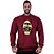Blusa Moletom Basic Masculina MXD Conceito Sem Touca Caveira Hardcore - Imagem 1