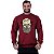 Blusa Moletom Basic Masculina MXD Conceito Sem Touca Caveira Lenhador - Imagem 1