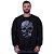 Blusa Moletom Basic Masculina MXD Conceito Sem Touca Caveira Liquida - Imagem 2