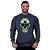 Blusa Moletom Basic Masculina MXD Conceito Sem Touca Caveira Mexicana - Imagem 1