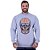 Blusa Moletom Basic Masculina MXD Conceito Sem Touca Caveira PopStar - Imagem 2