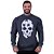 Blusa Moletom Basic Masculina MXD Conceito Sem Touca Caveira Puzzle - Imagem 1
