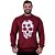 Blusa Moletom Basic Masculina MXD Conceito Sem Touca Caveira Puzzle - Imagem 2