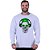 Blusa Moletom Basic Masculina MXD Conceito Sem Touca Headphone Skull - Imagem 1