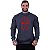 Blusa Moletom Basic Masculina MXD Conceito Sem Touca Red Skull - Imagem 2