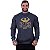 Blusa Moletom Basic Masculina MXD Conceito Sem Touca Strong No Pain No Gain - Imagem 2