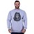 Blusa Moletom Basic Masculina MXD Conceito Sem Touca Yellow Eyes Lion - Imagem 1