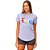 Camiseta Longline Feminina MXD Conceito Enjoy You Life Aproveite Sua Vida - Imagem 3