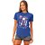 Camiseta Longline Feminina MXD Conceito Good Vibes Only Apenas Boas Vibrações - Imagem 1