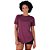 Camiseta Longline Feminina MXD Conceito Mescla Bordo Básico - Imagem 1