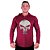 Camiseta Manga Longa Longline Com Touca MXD Conceito Justiceiro - Imagem 1