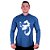 Camiseta Manga Longa Longline Com Touca MXD Conceito Skull Monkey - Imagem 3