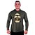 Camiseta Manga Longa Longline Com Touca MXD Conceito Hard Core Skull - Imagem 2