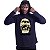 Camiseta Manga Longa Longline Com Touca MXD Conceito Hard Core Skull - Imagem 1
