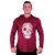 Camiseta Manga Longa Longline Com Touca MXD Conceito Caveira Parque - Imagem 3