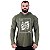 Camiseta Manga Longa Longline Com Touca MXD Conceito Card Skull - Imagem 3