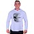 Camiseta Manga Longa Longline Com Touca MXD Conceito Caveira Desintegrada - Imagem 3