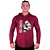 Camiseta Manga Longa Longline Com Touca MXD Conceito Pitbull MXD - Imagem 1