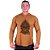 Camiseta Manga Longa Longline Com Touca MXD Conceito Caveira Cocar - Imagem 1