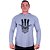 Camiseta Manga Longa Longline Com Touca MXD Conceito Caveira Cartola - Imagem 1