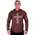 Camiseta Manga Longa Longline Com Touca MXD Conceito Cruz Motivacional - Imagem 2
