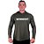 Camiseta Manga Longa Longline Com Touca MXD Conceito Workout - Imagem 1