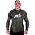 Camiseta Manga Longa Longline Com Touca MXD Conceito MXD Logo - Imagem 1