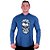 Camiseta Manga Longa Longline Com Touca MXD Conceito Angry Skull - Imagem 3