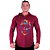 Camiseta Manga Longa Longline Com Touca MXD Conceito Caveita Abastrata - Imagem 1