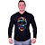 Camiseta Manga Longa Longline Com Touca MXD Conceito Caveita Abastrata - Imagem 3