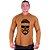 Camiseta Manga Longa Longline Com Touca MXD Conceito Caveira Óculos - Imagem 2