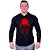 Camiseta Manga Longa Longline Com Touca MXD Conceito Red Skull - Imagem 3