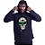 Camiseta Manga Longa Longline Com Touca MXD Conceito Caveira Mexicana - Imagem 1