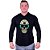 Camiseta Manga Longa Longline Com Touca MXD Conceito Caveira Mexicana - Imagem 2