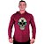 Camiseta Manga Longa Longline Com Touca MXD Conceito Caveira Mexicana - Imagem 5