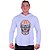 Camiseta Manga Longa Longline Com Touca MXD Conceito Caveira Laranja - Imagem 2