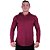 Camiseta Manga Longa Longline Com Touca MXD Conceito Bordô - Imagem 1
