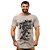 Camiseta Longline Masculina MXD Conceito Pássaro Escritas Japonesas - Imagem 1