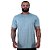 Camiseta Tradicional MXD Conceito Dry Fit 100% Poliéster Rajado Listadrinho Verde Bebê - Imagem 1