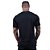 Camiseta Tradicional MXD Conceito Dry Fit 100% Poliéster Furadinho Preto Básico - Imagem 2