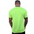 Camiseta Tradicional MXD Conceito Dry Fit 100% Poliéster Furadinho Amarelo Flúor - Imagem 2