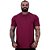 Camiseta Tradicional MXD Conceito Dry Fit 100% Poliéster Furadinho Bordô - Imagem 1