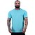 Camiseta Tradicional MXD Conceito Dry Fit 100% Poliéster Furadinho Azul Claro - Imagem 1