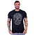 Camiseta Tradicional Masculina Manga Curta MXD Conceito MTB Caveira Bike - Imagem 1