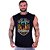 Regata Longline Machão MXD Conceito Caveira SURF West Coast California Beach - Imagem 2